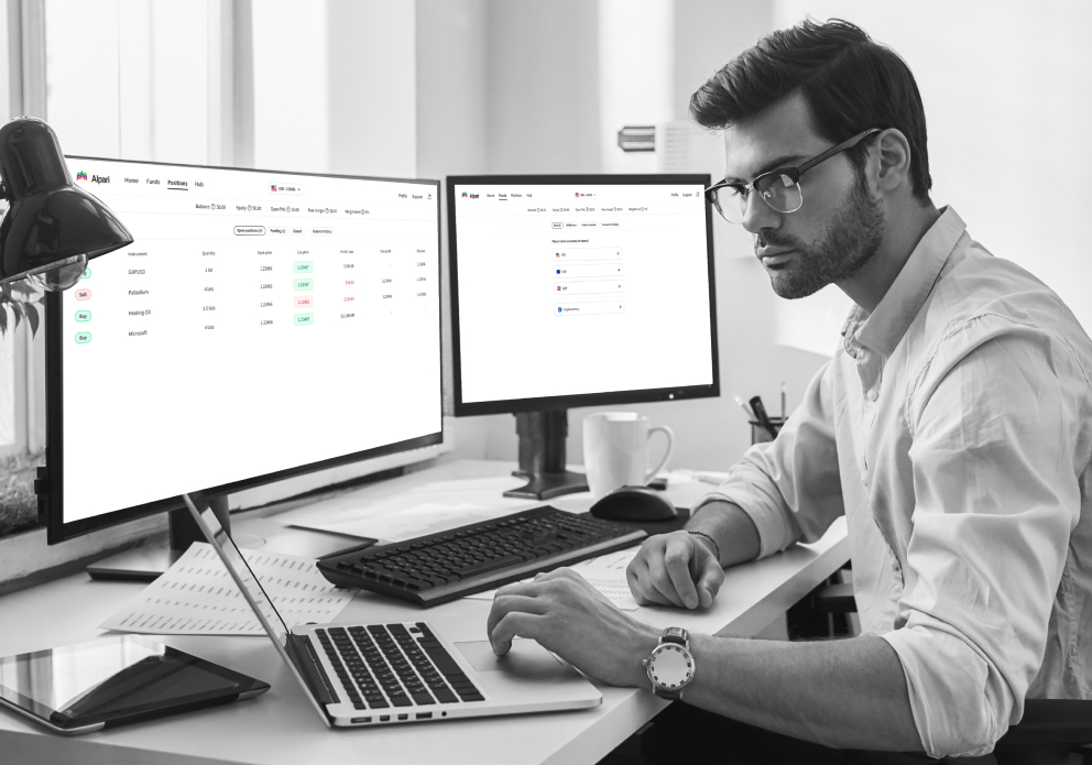 Trading on desktop