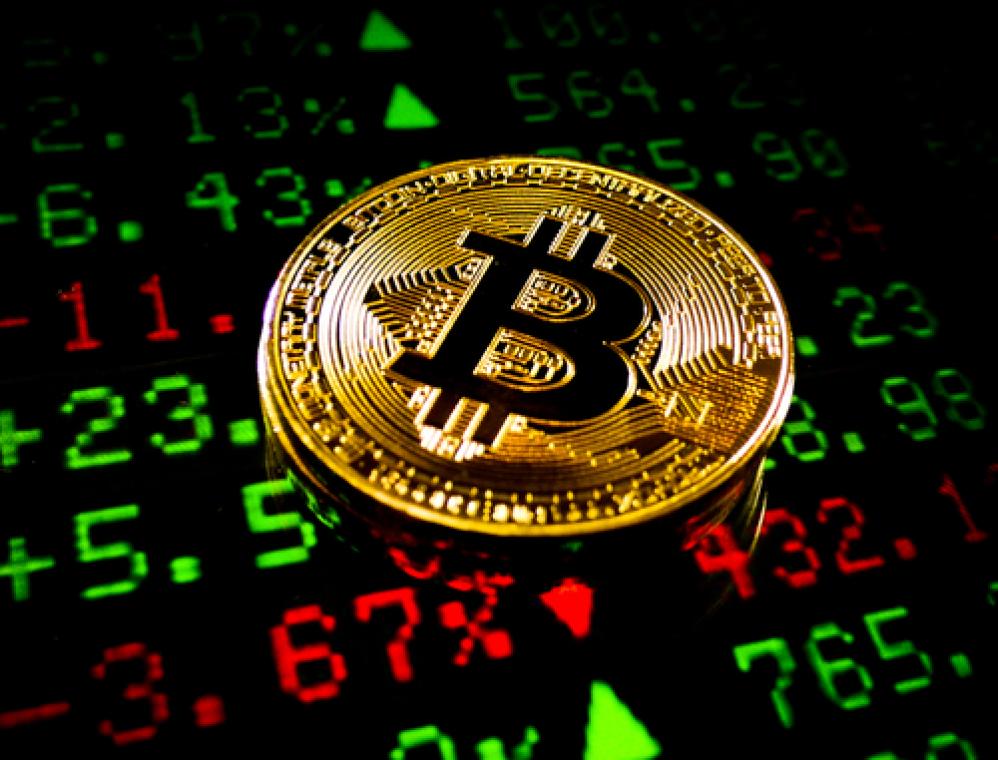 BTCUSD is testing the 50-SMA 
